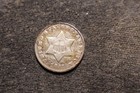 1851-o Bold Full Date Three Cent Silver 3cs Coin Looks Nice Nhx