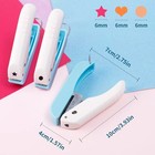 3 Pack Paper Craft Hole Punch Shapes  1 4 Inch Single Hole Puncher For Crafts