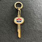 Vintage American Gas Amoco Standard Oil Key Keychain