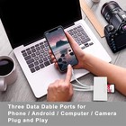 Memory Card Reader 5 In 1 Usb 3 0 Otg Adapter Sd Card Reader For Iphone ipad Lot