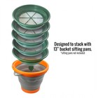 Asr Outdoor 1 4  Classifier Screen Set With 10l Collapsible Bucket Gold Panning