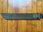 Rare Wwii Us Army 1943 True Temper Tt-18-b Machete W  Original Canvas Scabbard