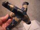 Cast Iron Blue Ships Anchor Paperweight Nautical Beach Boat Home Decor