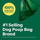 Dog Poop Bags  Guaranteed Leak Proof And Extra Thick Waste Bag Refill Rolls For 
