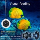 Wifi Automatic Fish Feeder For Aquarium With 2k Hd Camera Smart Food Dispenser