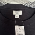 J Crew Women   s Teddie Black Knit Shirt  Long Sleeve  Very Lightweight  Size L
