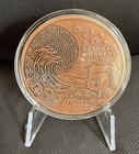   999 Fine Copper 5 Oz    natural Wonders - Grand Canyon    Colorized  in Capsule 