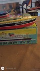 Beautiful The United States 6in  Tin Friction Vintage Japan Mint In Box