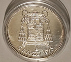 999 Silver 1oz Plata Arzobispo Sj Iglesia Catolica Puerto Rico Coin Medal Token
