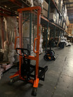 Apollolift Used 2200lbs Hydraulic Manual Pallet Stacker Fixed Leg Walkie Stacker