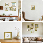 5x5 Picture Frame Gold  Vintage Photo Frames Square  Fits Pictures 3 5x3 5 With