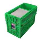 1 Bcw Green Short Comic Book Bin -heavy Duty Acid Free Plastic Stackable Box