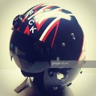 Top Gun Maverick Flight Helmet Movie Prop Pilot Decal Sticker Stripes