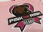 Hershey Bears Breast Cancer Awareness Ahl Ccm Authentic Hockey Jersey 54 Xl