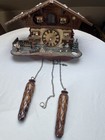 Vintage 1970s German Cuckoo Clock Needs Repair 12    X 10   