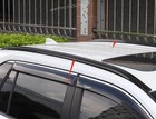For Toyota Rav4 2019-2025 Black Roof Rack Side Rails Bar Luggage Carrier 2pcs