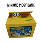 Minions Piggy Bank Automatic Money Coin Steal Electronic Box Plastic Doll Gift