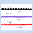 Dental Ortho Elastic Ultra Power Chain Rubber Braces Bands Long short continue