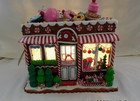 New 2025 Trimsetter Gingerbread House Light Up Led  goodies Cafe  10 t X 11 l