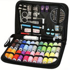 95pcs Sewing Kit     Complete Portable Travel Set With 24 Threads   Tools - New