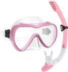 Adult Tempered Glass Diving Set Scuba Anti-fog Goggles And Snorkeling Mask Tube