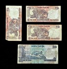 India Banknote Lot   2010-2014    Indian    10    100 Rupee Banknotes Mixed Lot