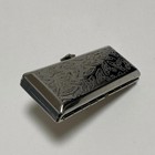 By-vivienne Westwood Orb Cigarette Case Silver Metal Brand New Christmas Gifts