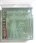 South Of The Border Coaster Set Frosted Glass Set Of 4 New