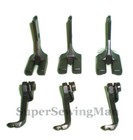 3 Set Double Welt Piping Feet Singer 111w Industrial Walking Foot Sewing Machine