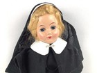 Vintage 1950 s Nun Doll Postulant Sisters Of St  Casimir Clovis  Nm