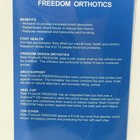 Redi-thotics Freedom Orthotic Insoles Size B 7-7 1 2 W8-8 1 2 Extra Soft