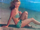 Vintage Marilyn Monroe Lusterchrome Pinup Postcard L-40 The Charmer