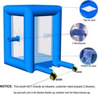 Inflatable Money Grab Machine For Business Advertising Event Promotio Cash Cube