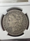 1889-cc  1 Ngc F-12 Morgan Silver Dollar