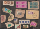 India Collection Of Stamps On Document  500 Different 