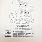 Precious Moments Deluxe Coloring Book Easy Tear Out Pages 1990 Unused 