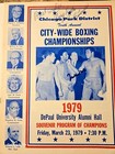         Rare 1979 Signed Vintage Boxing Program By Muhammad Ali   2 Others Psa Dna
