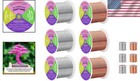 8 Gauge Tarnish Resistant Craft Wire - 6 Rolls  Ideal For Jewelry   Sculpting