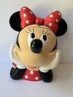 Vintage Applause Minnie Mouse Cookie Jar Plastic Vinyl 1990   s