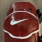 Nike Diamond Elite Baseball Men s Catcher s Leg Guards Red Size 17  Fb3334-606