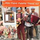 Mini Watercolor Travel Paint Set travel Watercolor Kit  Portable Artist Palet   
