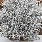 Aluminium Open Jump Ring Diy Connector Silver Plated 16-gauge Loose Rings Sca