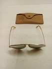 Bausch   Lomb Ray Ban Aviator Gold Frame Green Lens 1940s 1950s Vintage