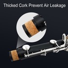 Advanced Clarinet A Key Clarinet Ebonite Wood New Silver Nickel Plated Keys