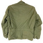 Vintage Us Army Jacket Size Medium Green Full Zip Vietnam Era 60s 70s