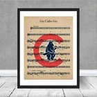 Vintage Chicago Go Cubs Go Sheet Music Logo Decor Baseball Wrigley Gift Poster
