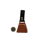 Warner Sporting Dog Pet Collar Cow Bell With Leather Loop