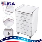 Dental Mobile Medical Cabinet Cart Storage Cabinet Trolley With 5 Drawers