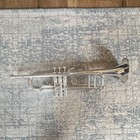 Bach Stradivarius Bb Trumpet Silver Plated 3 Piston Valves W  Case