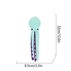 1pc Plush Octopus Dog Toy With Squeaker     Soft  Fun   Anti-boredom Play-new